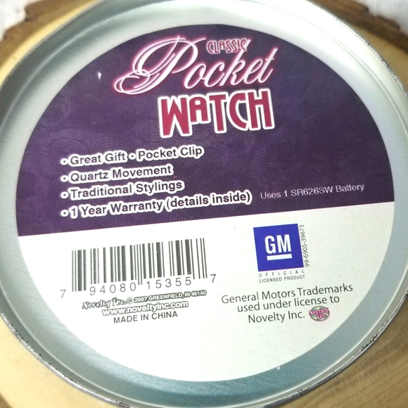 RARE Chevy Trucks pocket watch (vintage) - Picture 5 of 10